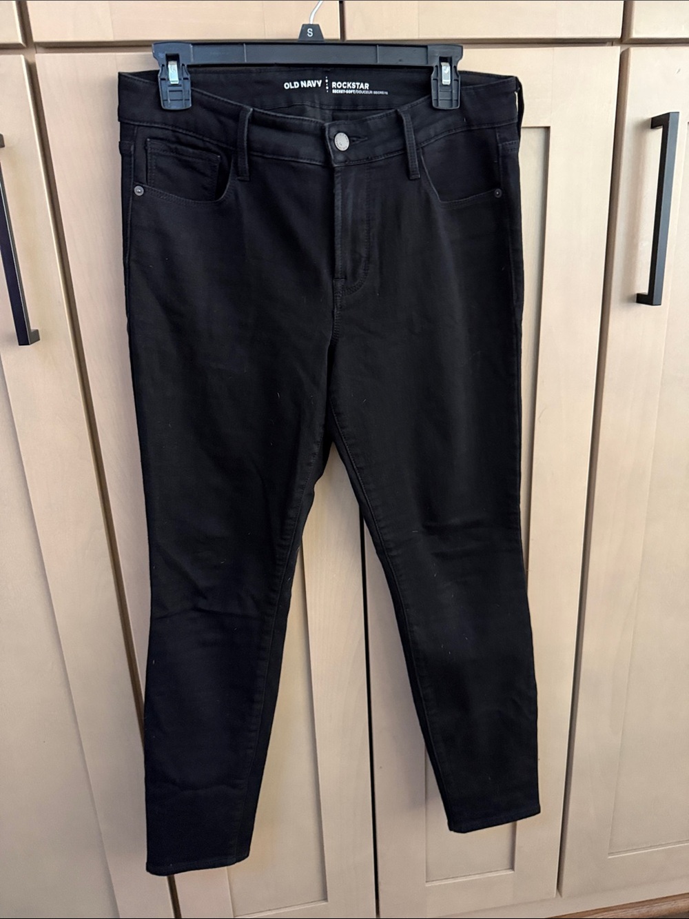 Old Navy Black Skinny Rockstar Jeans - Women's